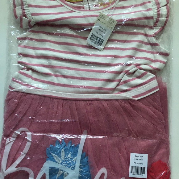 NWT Mini Boden Flower Fairy Tulle Dress - Picture 7 of 10